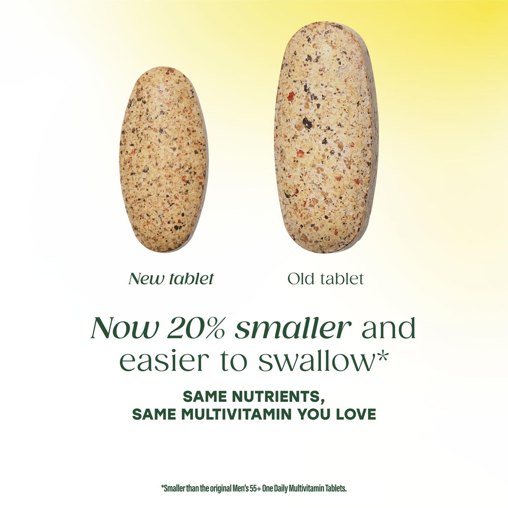 MegaFood Multivitamin for Men 55+ One Daily Mens Multivitamins, Methylated B12, Vitamin D3, C & Zinc - Healthy Aging, Bone & Muscle Health & Immune Support - Vegetarian - 90 Tablets