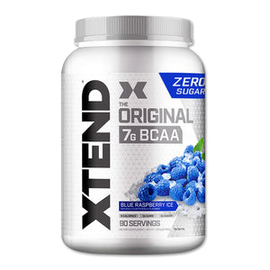 Xtend Original BCAA Powder Airheads Candy Flavor, 7g BCAA and 2.5g L-Glutamine, Sugar Free Post Workout Muscle Recovery Drink with Amino Acids for Men & Women, 30 Servings