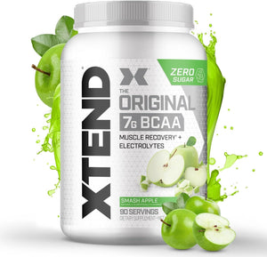 Xtend Original BCAA Powder 7g BCAA and 2.5g L-Glutamine, Sugar Free Post Workout Muscle Recovery Drink with Amino Acids for Men & Women, 90 Servings