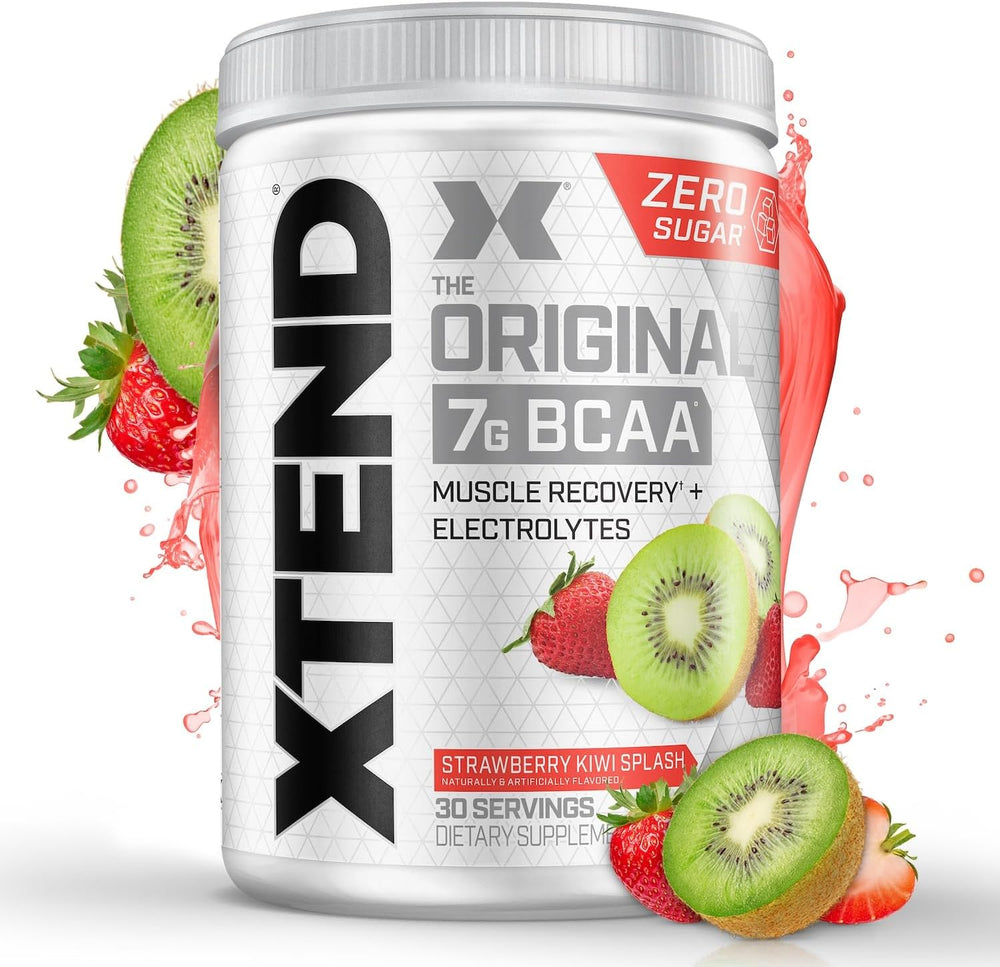 Xtend Original BCAA Powder 7g BCAA and 2.5g L-Glutamine, Sugar Free Post Workout Muscle Recovery Drink with Amino Acids for Men & Women, 90 Servings