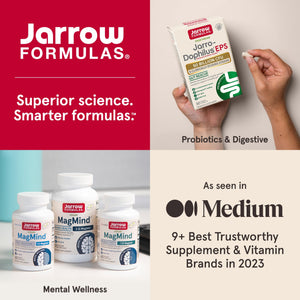 Jarrow Formulas Extra Strength Methyl Folate 400 mcg, Dietary Supplement for Cardiovascular and Neurologic Health Support, 60 Veggie Capsules, 60 Day Supply (Pack of 12)