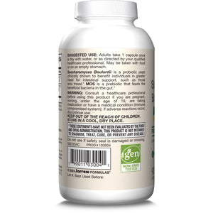 Jarrow Formulas Saccharomyces Boulardii + MOS Probiotics for Digestive Health and Intestinal Tract Support - 5 Billion CFU Per Serving - 90 Delayed Release Caps - Probiotic + Prebiotic - 90 Servings