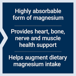 Life Extension Magnesium Glycinate, Heart Health, Bone Health, Nerve and Muscle Support, Highly absorbable, Gluten-Free, Non-GMO, Vegetarian, 90 Capsules
