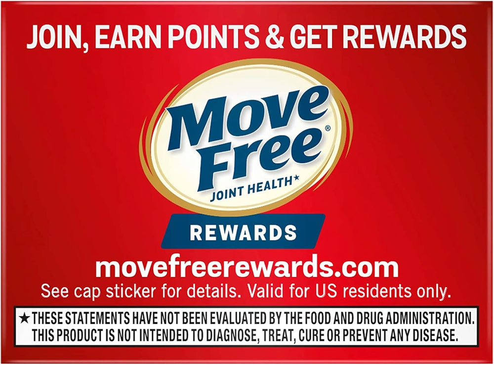 Move Free Ultra 365 with Triple Action Joint Support - Magnesium Vitamin D3 & Calcium Fructoborate - Supports Muscle Joint & Bone in 1 Capsule Per Day, 120 Capsules (120 Servings)*