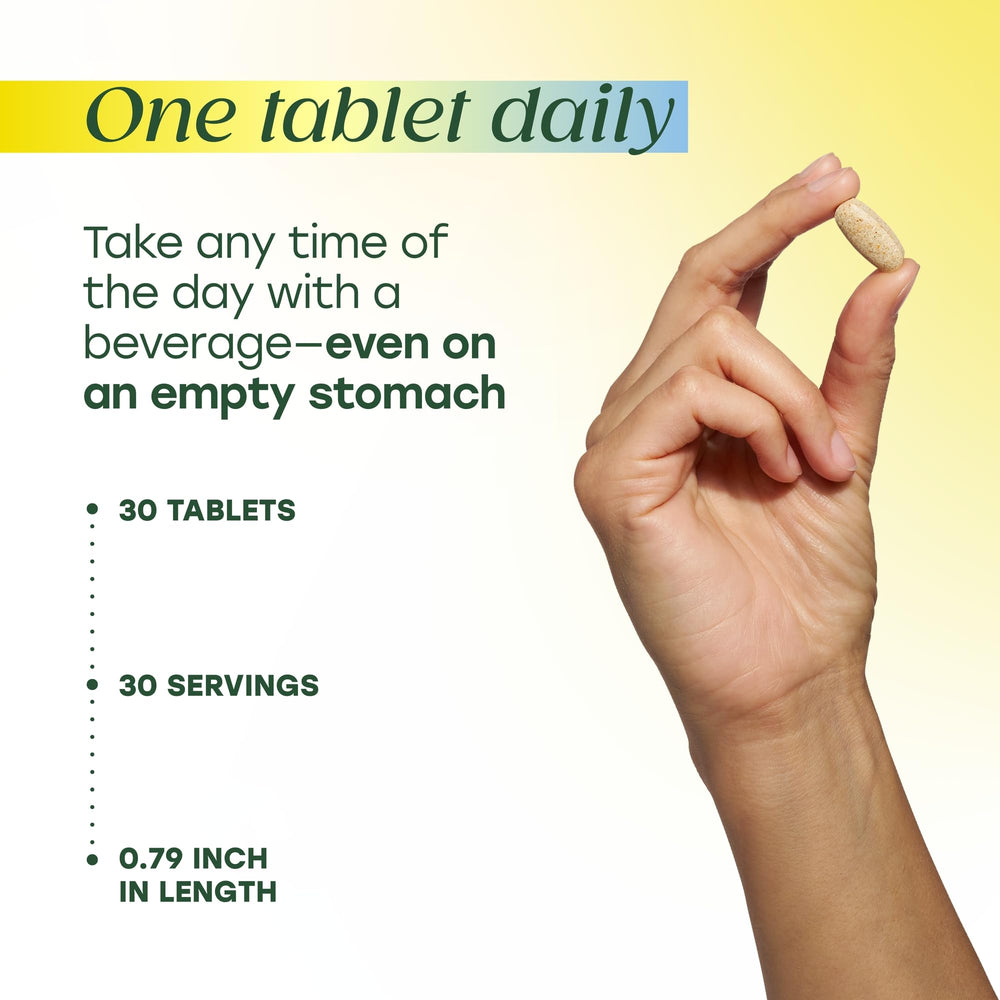 MegaFood One Daily Mens Multivitamins - Multivitamin for Men - Vitamin C, Vitamin D3 & Vitamin B12 - Muscle, Energy Metabolism & Immune Support - Vegetarian, Gluten Free - 36 Tablets, 36 Servings