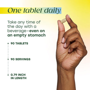 MegaFood Balanced B Complex - B Complex Vitamin Supplement, 8 B Vitamins including Vitamin B6, Vitamin B12, Folate, Biotin & more, Supports Cellular Energy Production, Vegan, Gluten Free - 30 Tablets