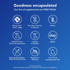 Pure Encapsulations Quercetin - 500 mg - Immune Support, Cellular Health & Heart Health - Antioxidant Supplement - Gluten Free & Non-GMO - 60 Capsules