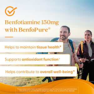 Doctor's Best Benfotiamine 300 with BenfoPure, Helps Maintain Healthy Glucose Metabolism, Non-GMO, Vegan, Gluten Free, Soy Free, 300 mg, 60 Veggie Caps