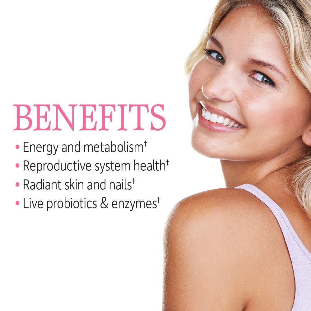 Garden of Life Multivitamin for Women, Vitamin Code Raw One for Women, Once Daily Women's Multi - 30 Capsules, One a Day Vitamins Whole Food Iron, Probiotics for Womens Health, Gluten Free Vegetarian