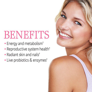 Garden of Life Multivitamin for Women, Vitamin Code Raw One for Women, Once Daily Women's Multi - 30 Capsules, One a Day Vitamins Whole Food Iron, Probiotics for Womens Health, Gluten Free Vegetarian