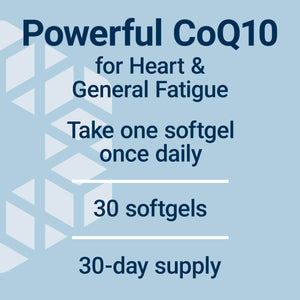 Life Extension Super Ubiquinol CoQ10 with Enhanced Mitochondrial Support, ubiquinol CoQ10, shilajit, potent heart health & cellular energy production support, ultra-absorbable, gluten-free, 60 softgel