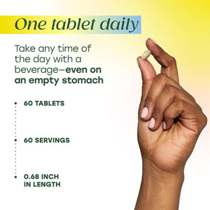 MegaFood Multivitamin for Women 55+ One Daily Womens Multivitamin with Vitamin D3, C, Zinc & Bioavailable Vitamin B12 & Folate - Healthy Aging, Brain & Bone Health, Vegetarian, 60 Tablets