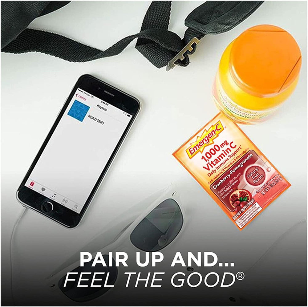 Emergen-C Vitamin C 1000 mg Chewables Tablets Orange Blast - 40 ct, Pack of 3