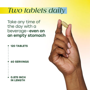 MegaFood Baby & Me 2 Postnatal Vitamins for Women Breastfeeding with Folate (Folic Acid Natural Form), Choline, Iodine, Vitamin D, Moringa Leaf and More - 120 Tabs (60 Servings)