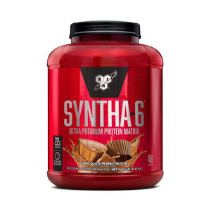 BSN SYNTHA-6 Whey Protein Powder with Micellar Casein, Milk Protein Isolate Powder, Chocolate Peanut Butter, 48 Servings (Packaging May Vary)