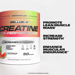 Cellucor Creatine Powder, Jolly Rancher Cherry- Increases Strength, Lean Muscle Mass & Endurance, Micronized Creatine for Fast Absorption, 5g Creatine per Serving, 50 Servings