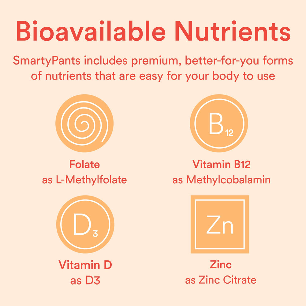 SmartyPants Organic Kids Multivitamin Gummies: Omega 3 (ALA), Vitamin D3, C, Vitamin B12, B6, A, K & Zinc for Immune Support, Biotin, Vegetarian, Three Fruit Flavors, 120 Count (30 Day Supply)