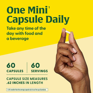 MegaFood Vitamin D3 5000 IU (125 mcg) - Vegetarian Supplements with Vitamin D3 K2 - Supports Bones, Teeth, Muscles & Immune Health - Certified Non-GMO - 60 Mini Capsules, 60 Servings