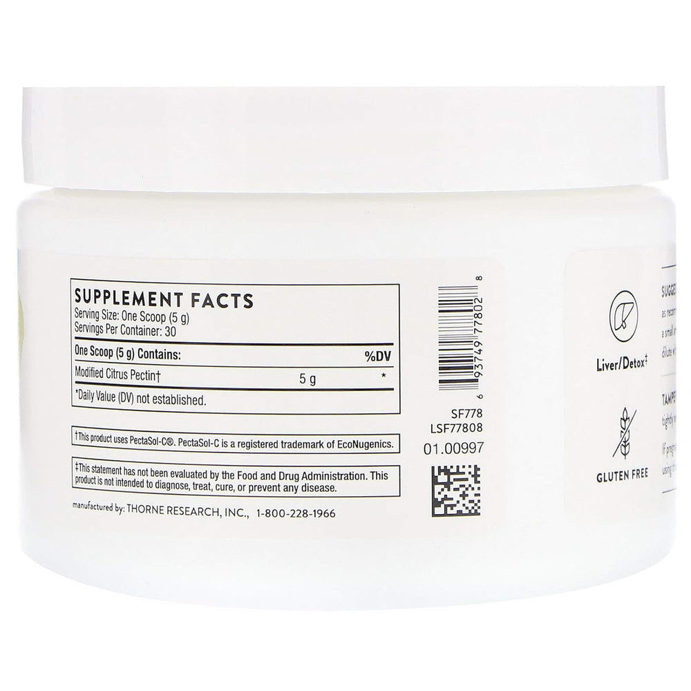 Thorne Research Fractionated Pectin Powder - 5 oz