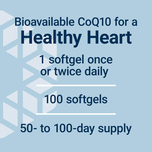 Life Extension Super Ubiquinol CoQ10 with Enhanced Mitochondrial Support, ubiquinol CoQ10, shilajit, potent heart health & cellular energy production support, ultra-absorbable, gluten-free, 60 softgel