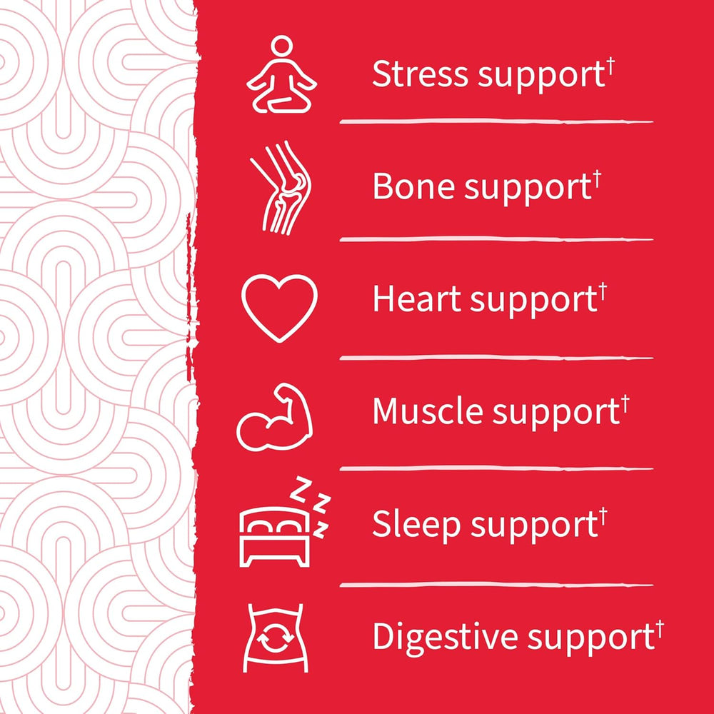 Garden of Life Magnesium Citrate Supplement Gummies with Prebiotics & Probiotics for Stress, Sleep & Recovery - Vegan, Gluten Free, Kosher, Non-GMO, No Added Sugars, Raspberry Flavor, 60 Count