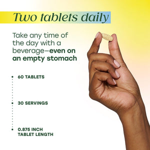 MegaFood Baby & Me 2 Prenatal Vitamin and Minerals - Vitamins for Women - with Folate (Folic Acid Natural Form), Choline, Iron, Iodine, and Vitamin C, Vitamin D and more - 120 Tabs (60 Servings)