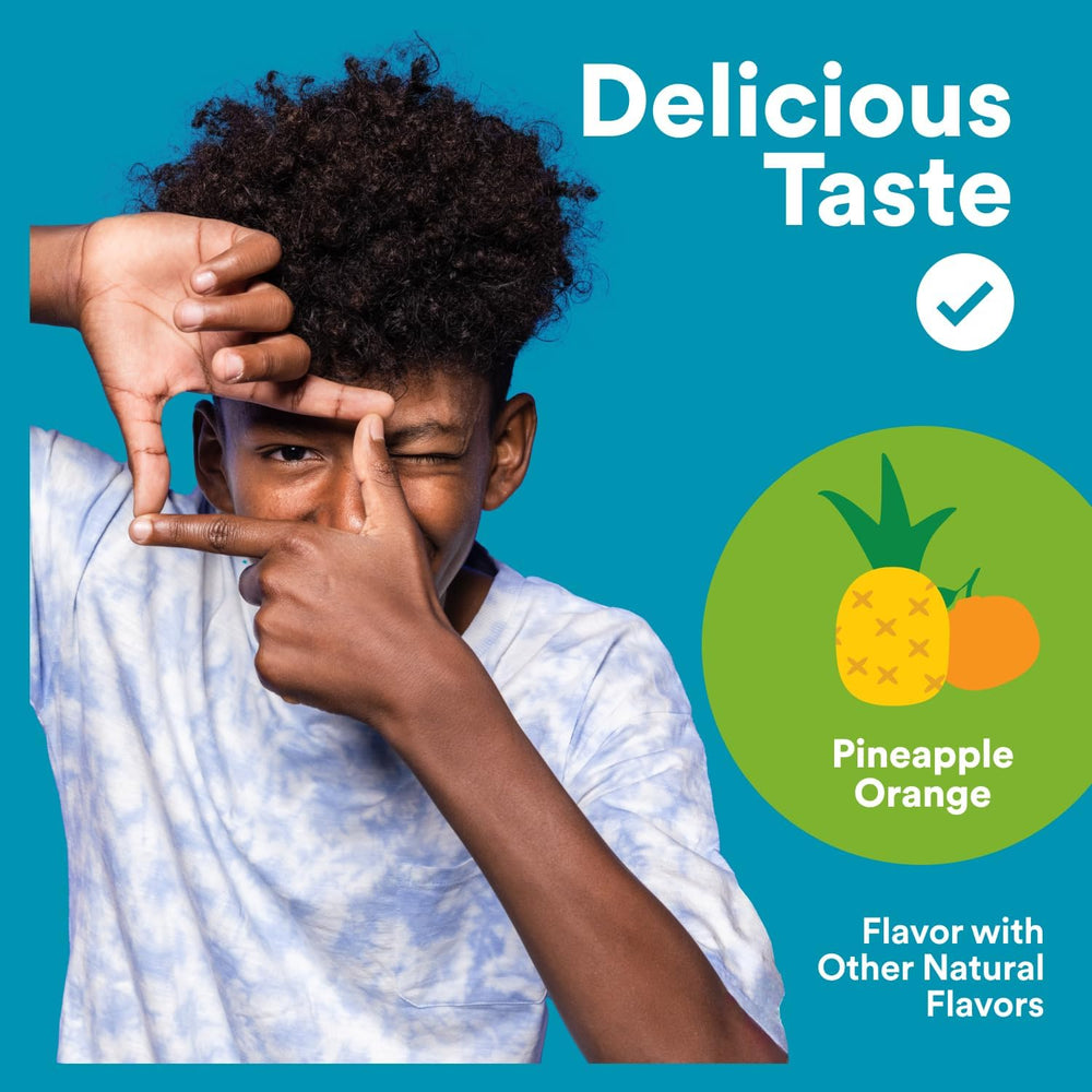 SmartyPants Teen Guy Formula, Daily Multivitamin Gummies: Vitamins C, B12, K, Zinc, & Biotin for Immune Support, Energy, Skin & Hair Support, Assorted Fruit Flavor, 120 Gummies (30 Day Supply)