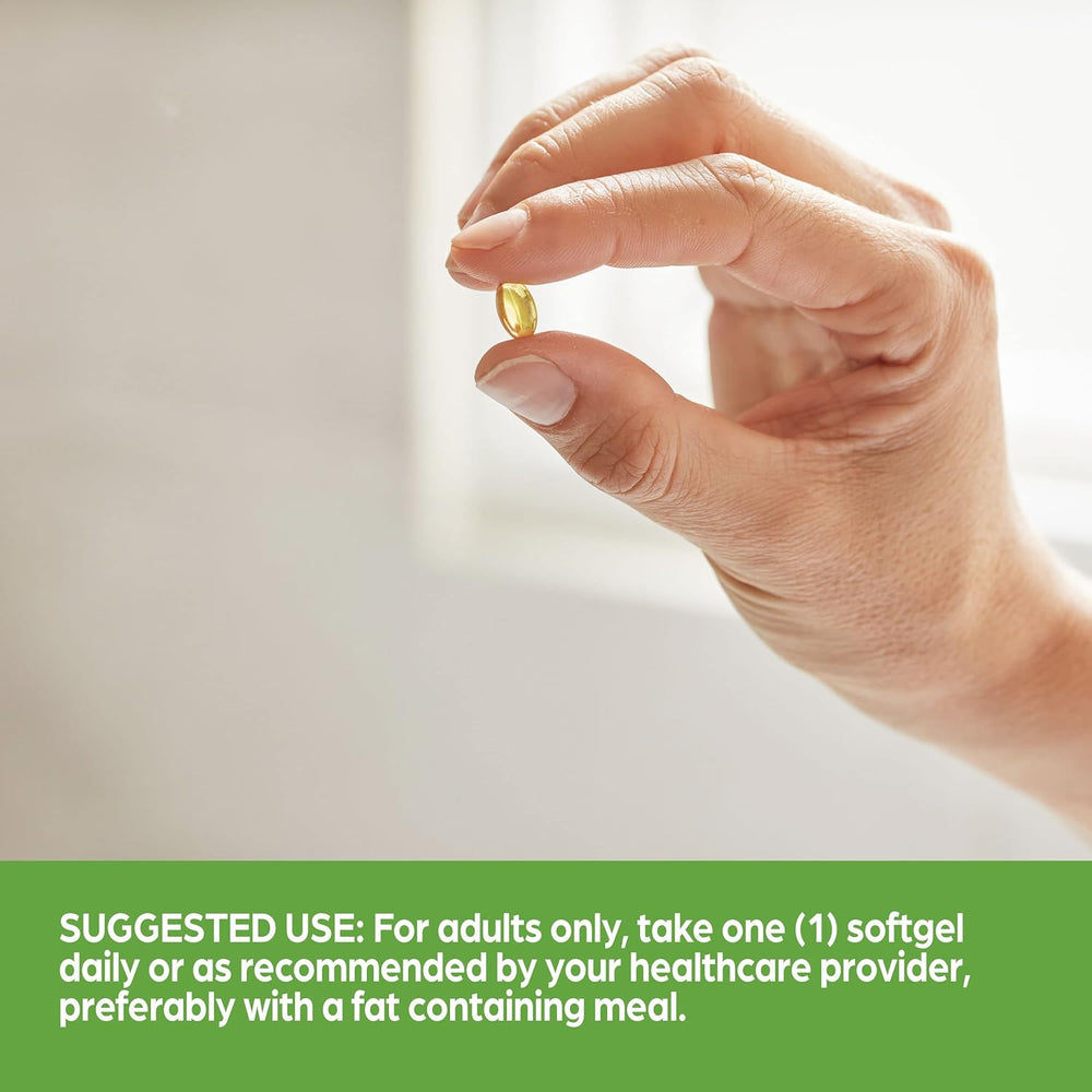 Orgain Super Vitamin D3 Supplement 5,000iu (125mcg) Immune, Bone, and Mood Support, Organic Olive Oil for Better Absorption - 8 Month Supply (240 Softgels)