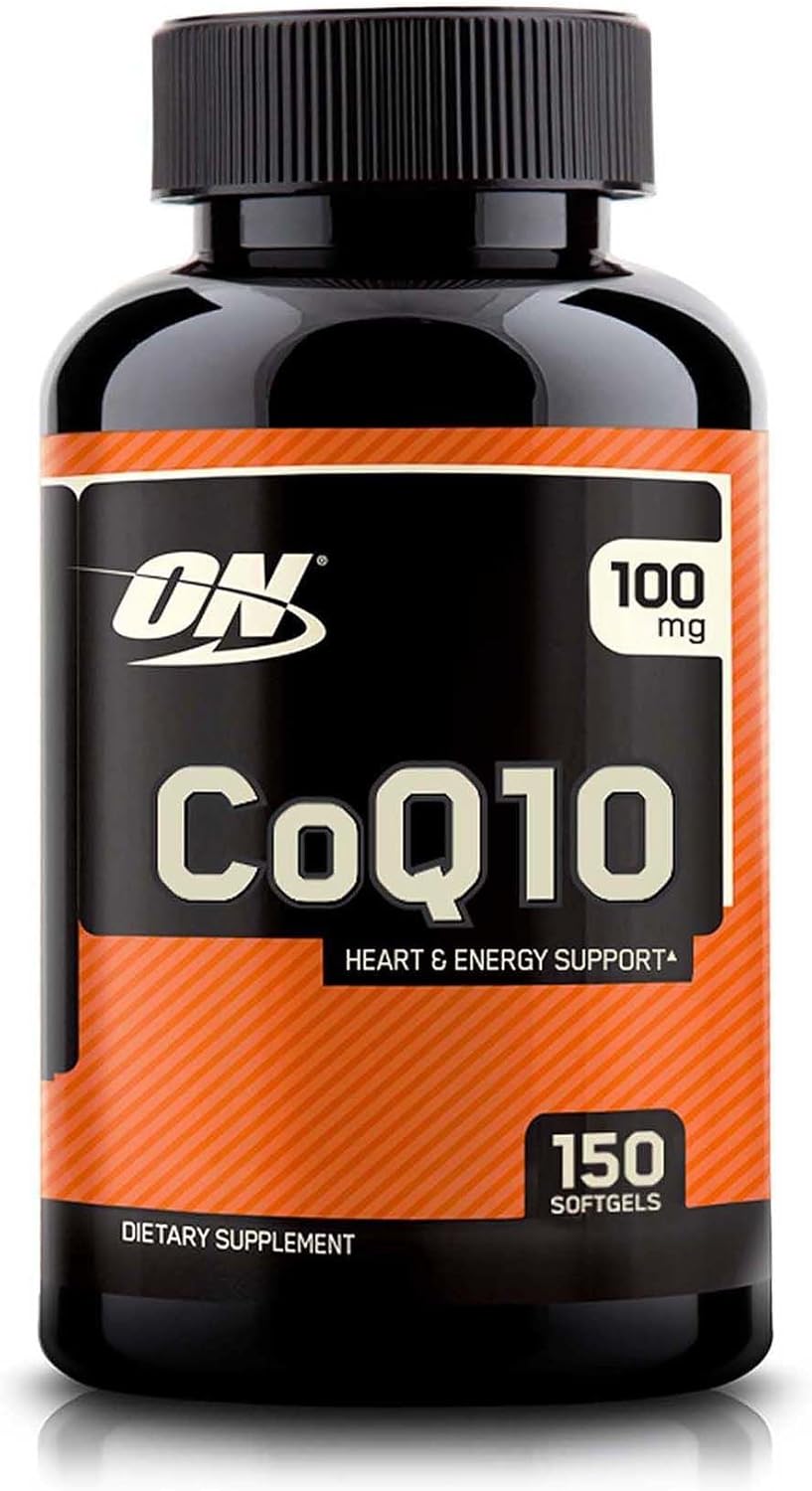 OPTIMUM NUTRITION COQ10 Softgels, 100 mg, Heart Health Supplement, 150 Count