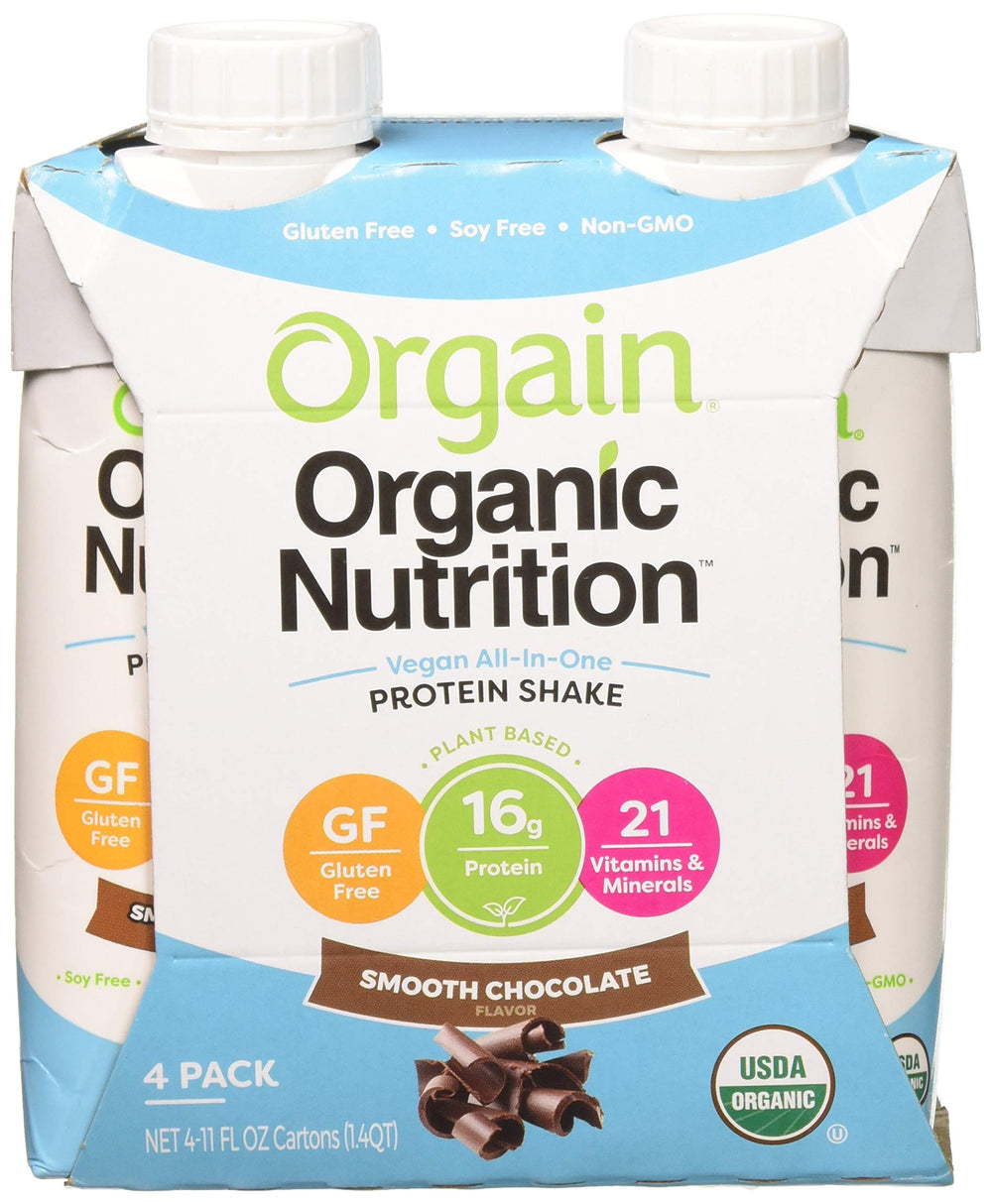 Orgain Vegan Nutritional Shake Sweet Vanilla Bean (Pack of 12)