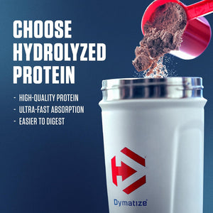 Dymatize ISO100 Hydrolyzed Protein Powder, 100% Whey Isolate Protein, 25g of Protein, 5.5g BCAAs, Gluten Free, Fast Absorbing, Easy Digesting, Strawberry, 5 Pound