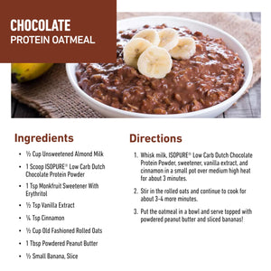 Isopure Bundle of Zero Carb 100% Pure Whey Isolate Protein Powder, Strawberries & Cream, 25g Protein Per Serving, 1 Lb, 15 Servings + Isopure 100% Pure Creatine Monohydrate Powder, 100 Servings