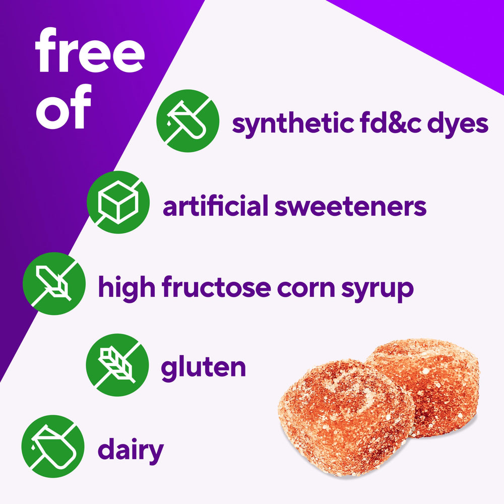 Vitafusion Power Zinc Gummy Vitamins, Strawberry Tangerine Flavored Immune Support (1), 90 Count (Pack of 2)