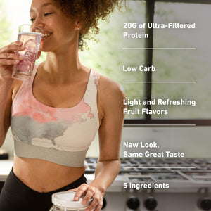 Isopure Clear Whey Isolate Protein Powder, Lactose Free, Gluten Free, Naturally Flavored, Pineapple Orange Banana, 20g Protein Per Serving, 1.9 Lb, 36 Servings (Packaging May Vary)