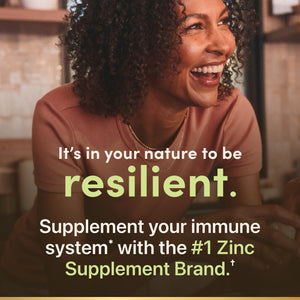 Nature’s Bounty Zinc 50mg | Immune System, Skin, & Antioxidant Health Support | Contributes to DNA Formation | Vegetarian, Non-GMO, Gluten Free | 100 Caplets, 1 Serving Per Day for Daily Health