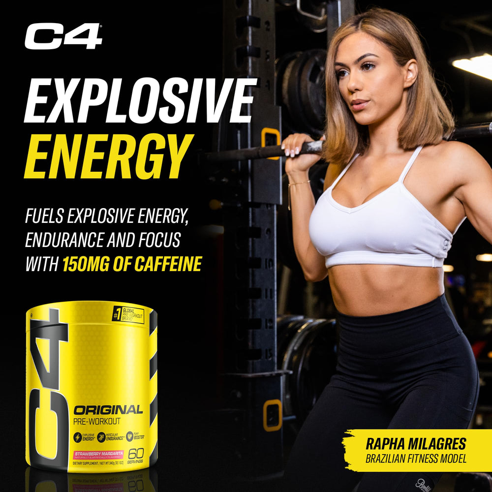 Cellucor C4 Original Pre Workout Powder Frozen Bombsicle Sugar Free Preworkout Energy for Men & Women 150mg Caffeine + Beta Alanine + Creatine - 30 Servings (Packaging May Vary)