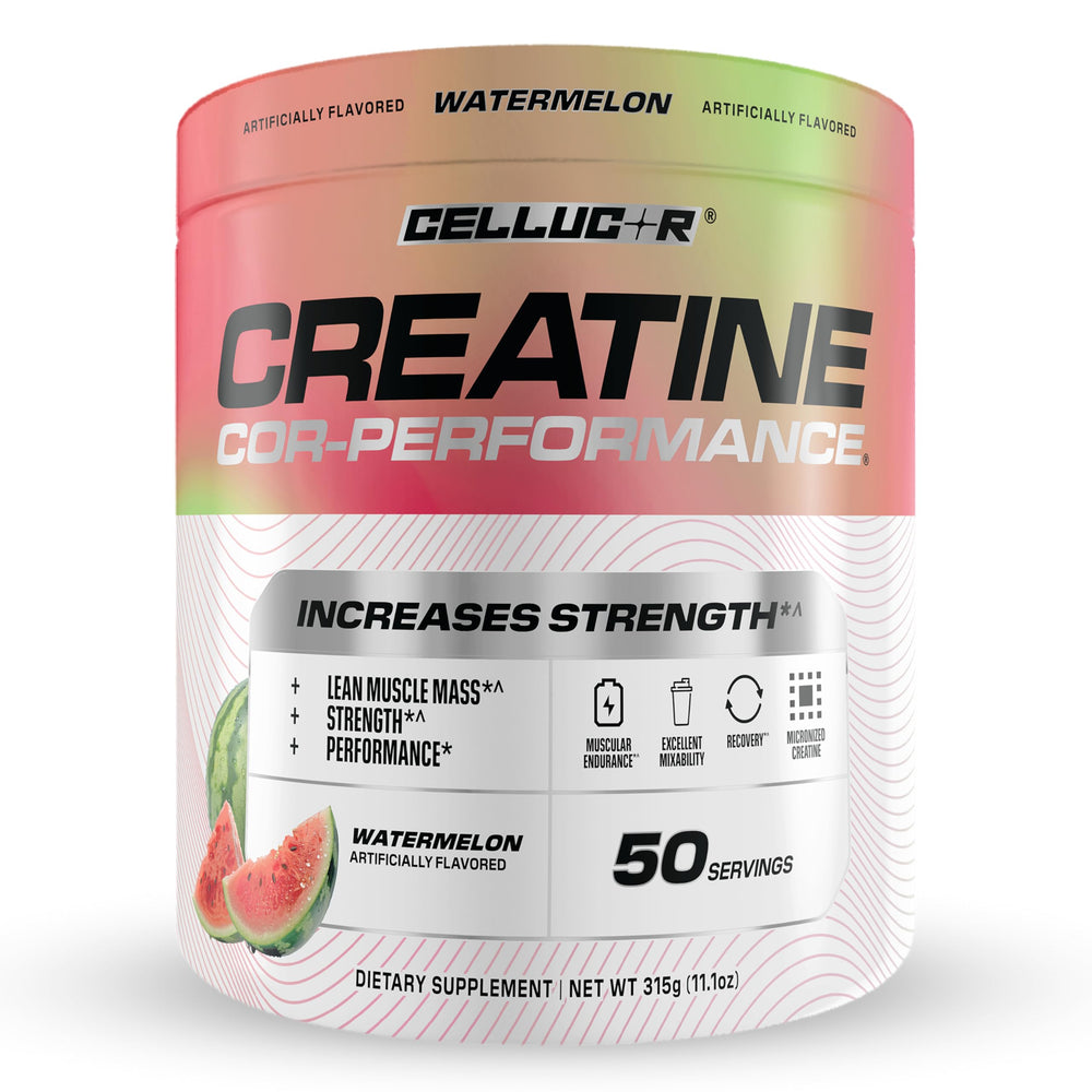 Cellucor Creatine Powder, Jolly Rancher Cherry- Increases Strength, Lean Muscle Mass & Endurance, Micronized Creatine for Fast Absorption, 5g Creatine per Serving, 50 Servings