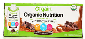 Orgain Vegan Nutritional Shake Sweet Vanilla Bean (Pack of 12)