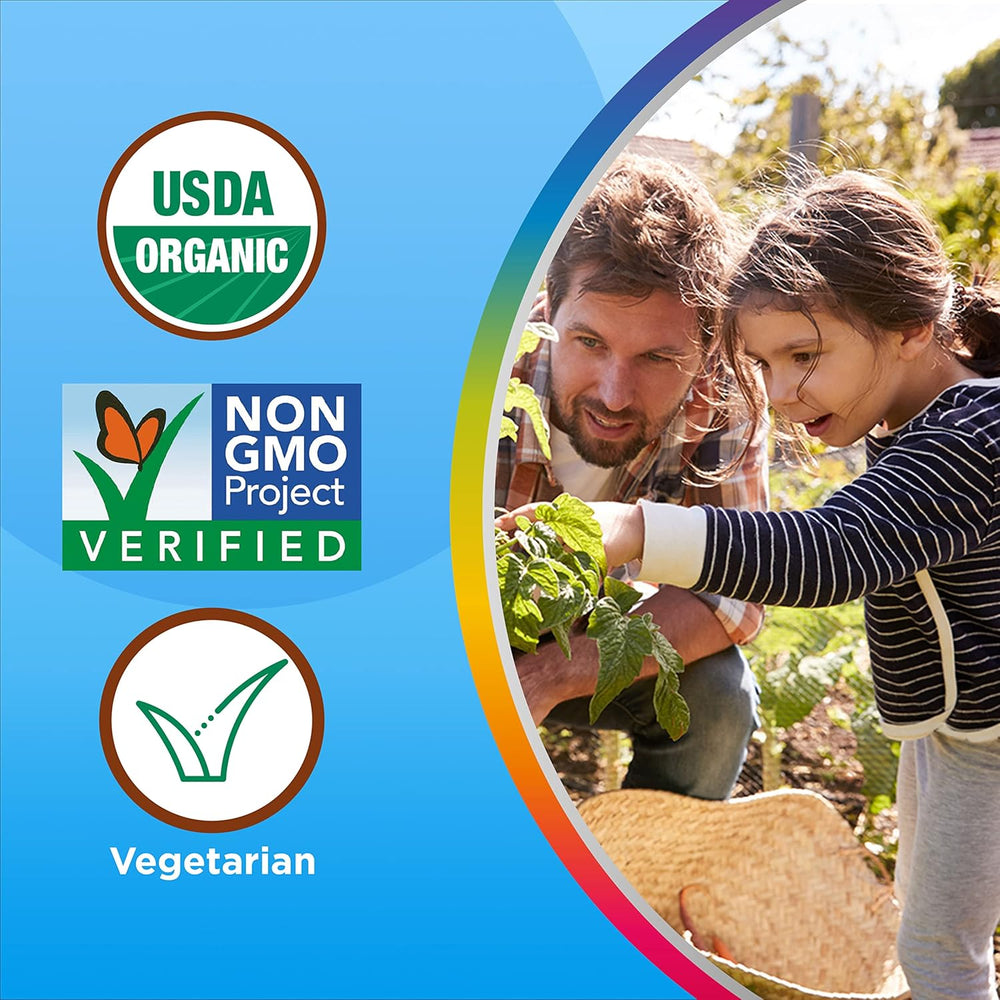 Centrum Kids' Organic Multigummies, Kids Multivitamin Gummies, Organic Multivitamin for Kids with Essential Nutrients for Immune Support, Muscle Function, and Brain Health - 90 Count