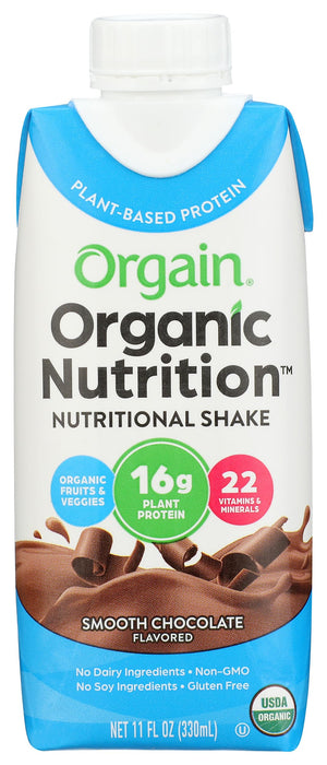 Orgain Clean Protein Shake Chocolate, 198 Fl. Oz.