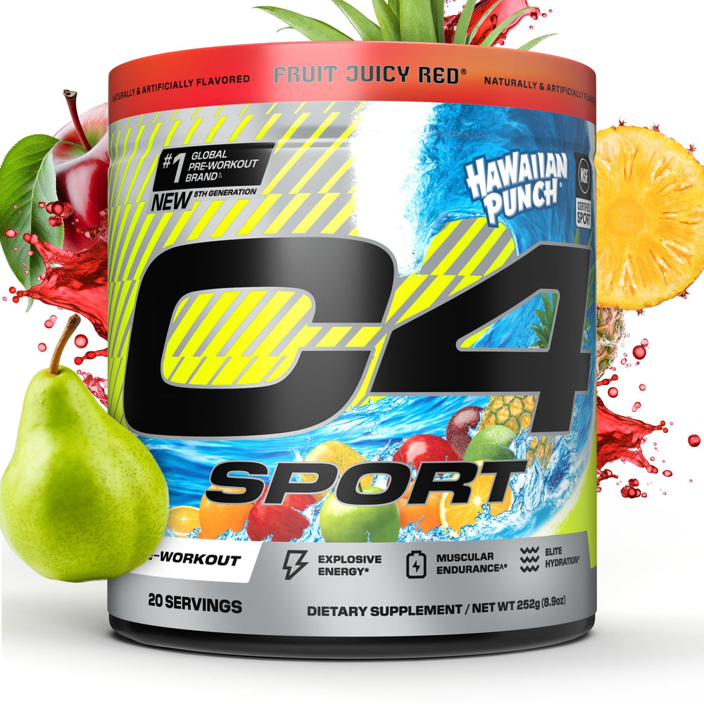 Cellucor C4 Sport Pre Workout Powder - NSF Certified for Sport - Elite Hydration - 200mg Caffeine + Creatine + Beta-Alanine - Electrolytes and Energy Supplement - Watermelon, 20 Servings