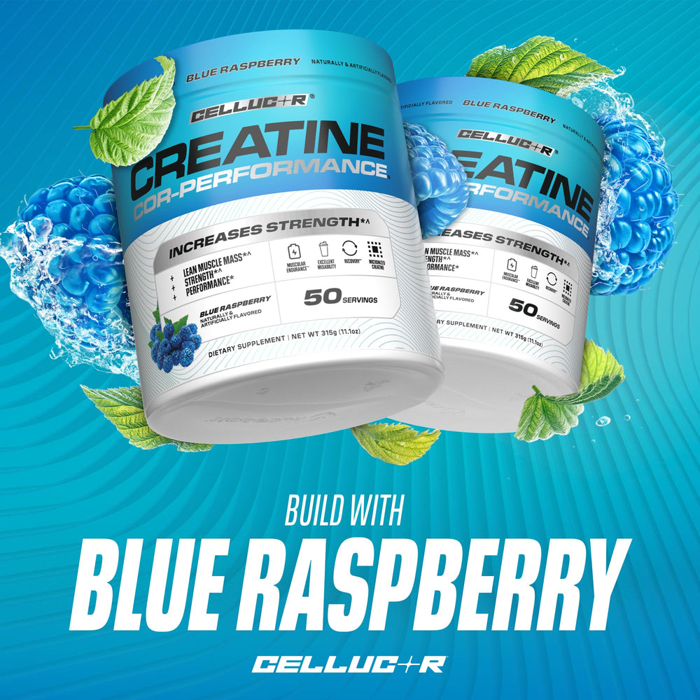 Cellucor Creatine Powder, Jolly Rancher Cherry- Increases Strength, Lean Muscle Mass & Endurance, Micronized Creatine for Fast Absorption, 5g Creatine per Serving, 50 Servings