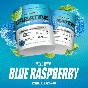 Cellucor Creatine Powder, Jolly Rancher Cherry- Increases Strength, Lean Muscle Mass & Endurance, Micronized Creatine for Fast Absorption, 5g Creatine per Serving, 50 Servings