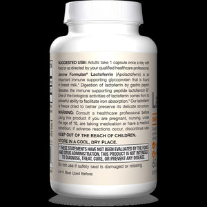 Jarrow Formulas Lactoferrin 250 mg - Immune-Supporting Glycoprotein - for Healthy Immune System Support & Iron Absorption - Freeze Dried - Gluten Free - Non-GMO - 60 Capsules (Servings), Pack of 12