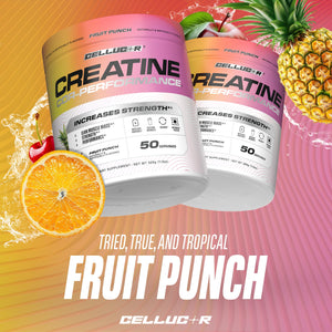 Cellucor Creatine Powder, Jolly Rancher Cherry- Increases Strength, Lean Muscle Mass & Endurance, Micronized Creatine for Fast Absorption, 5g Creatine per Serving, 50 Servings