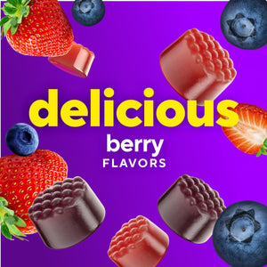 Vitafusion Womens Multivitamin Gummies, Berry Flavored Daily Vitamins for Women with Vitamins A, C, D, E, B-6 and B-12, 150 Count, 75 Day Supply, 150 Count