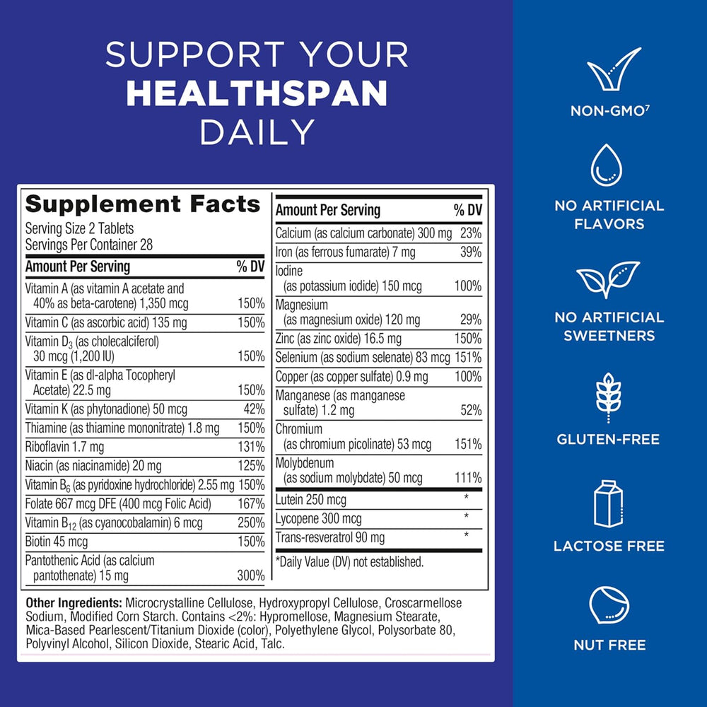 Centrum Age Defy for Men Multivitamin, 56 Tablets