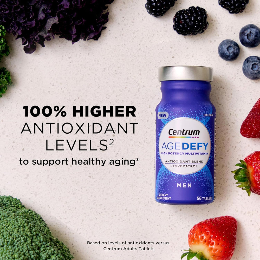 Centrum Age Defy for Men Multivitamin, 56 Tablets