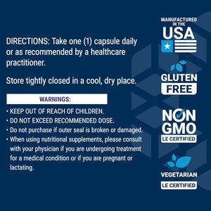 Life Extension Lithium, 1000 mcg – Lithium Orotate – Helps Maintain Cognitive Function & Memory – Low-Dose Formula – Non-GMO, Gluten-Free, Vegetarian – 100 Capsules