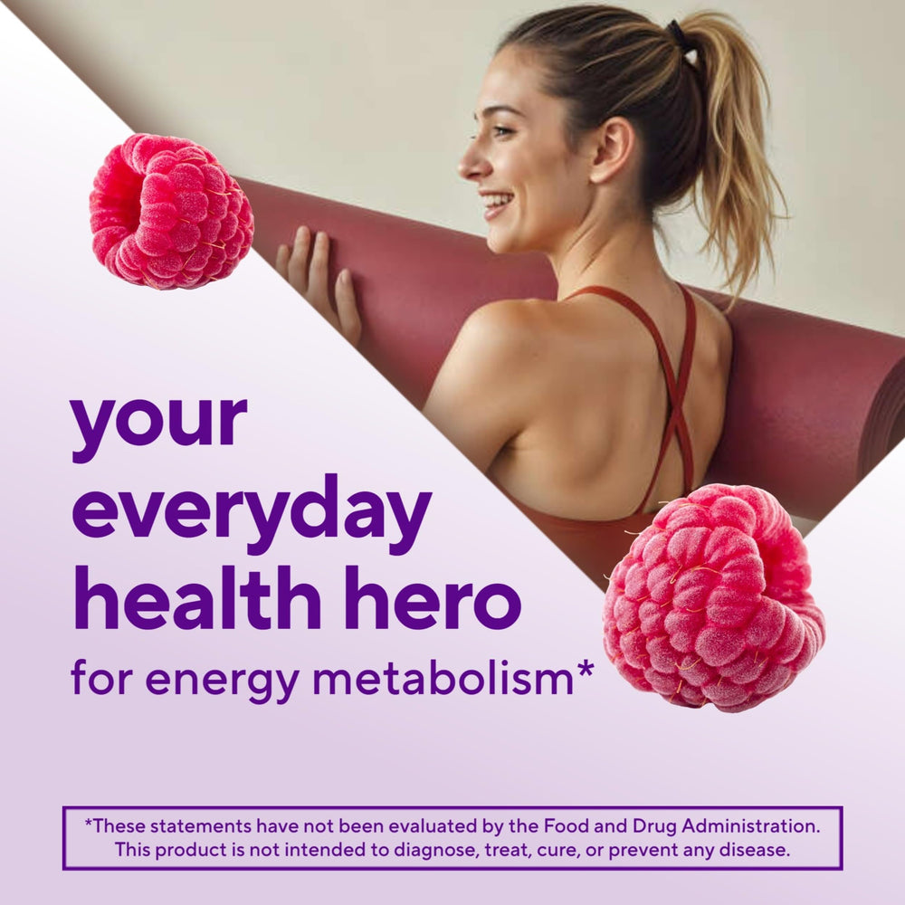 vitafusion Vitamin B12 Gummy Vitamins for Energy Metabolism Support, Raspberry Flavored, America’s Number 1 Gummy Vitamin Brand, 70 Day Supply, 140 Count